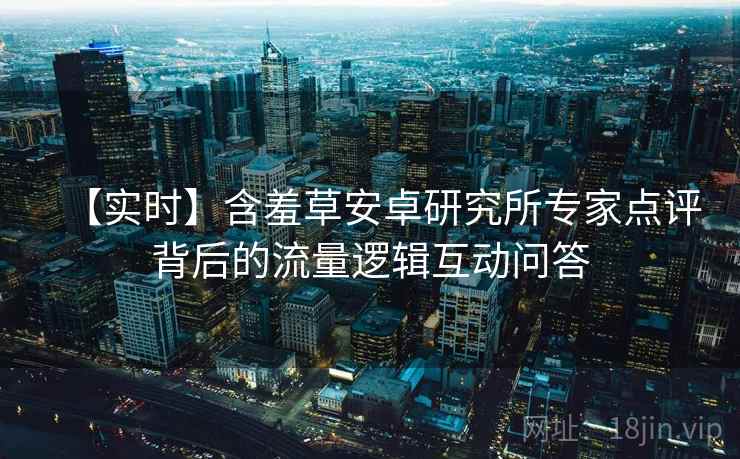 【实时】含羞草安卓研究所专家点评背后的流量逻辑互动问答