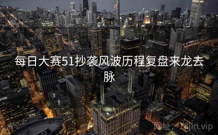 每日大赛51抄袭风波历程复盘来龙去脉